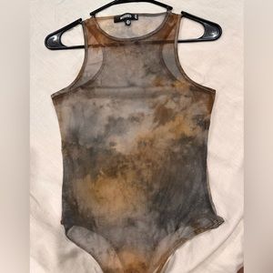 Misguided mesh bodysuit